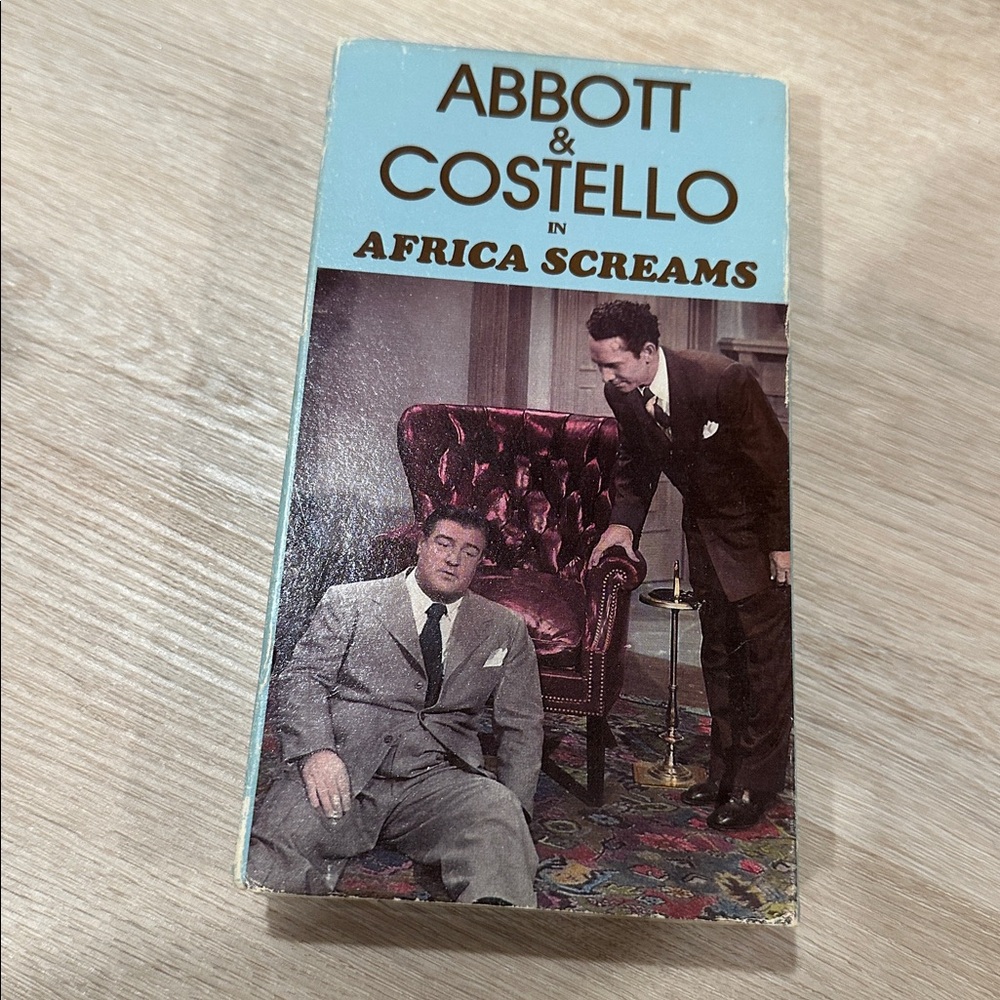 Abbott And Costello, Africa Screams, VHS Movie